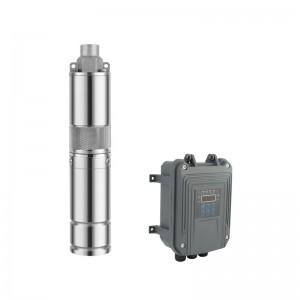 3inch  Brushless DC Motor 304 screw solar water pump