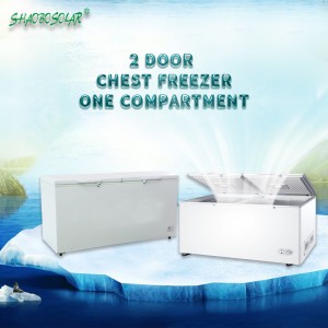 425L/465L/525L/625L/725L/865L Capacity  2 door 1 temp. Chest Freezer