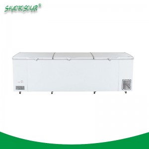 1015L/1125L /1215L/1615L big capacity 3 door 1 temp. Chest Freezer