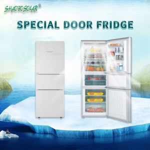 188L/218L/418L/568L 3 door and side by side DC Fridge